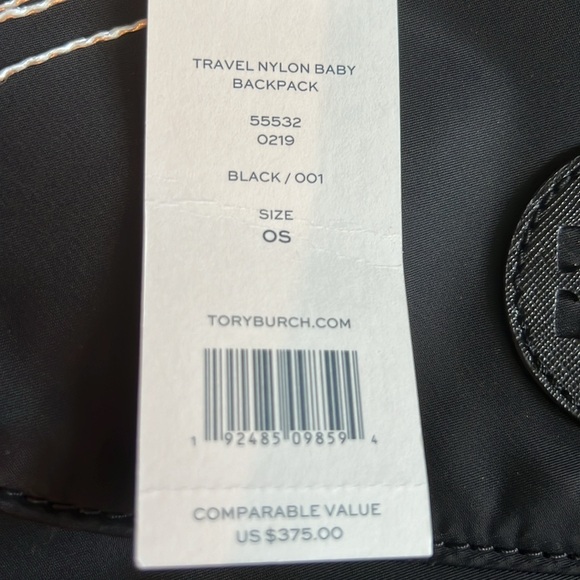 Tory Burch Travel Nylon Backpack (Diaper Bag w/ changing pad). - Picture 15 of 16